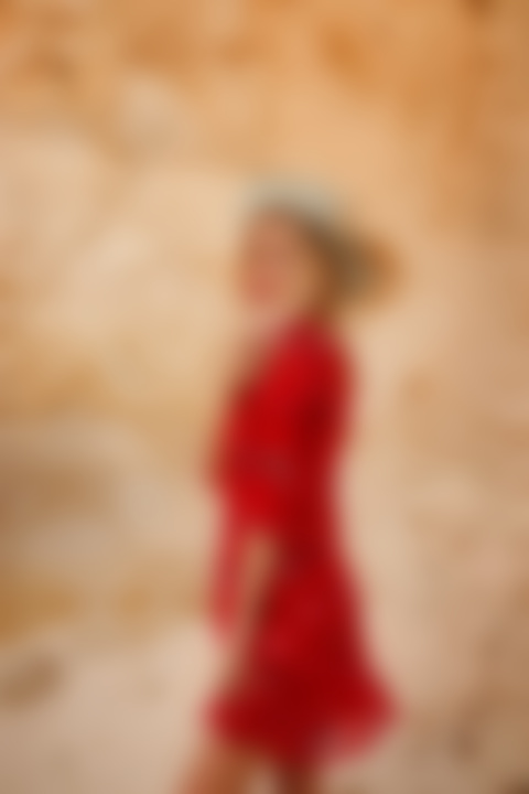 Rotes Herz der Wüste