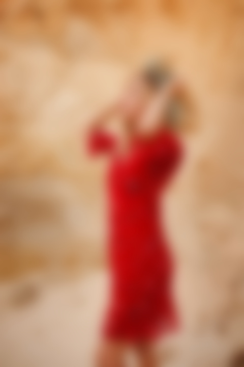 Rotes Herz der Wüste