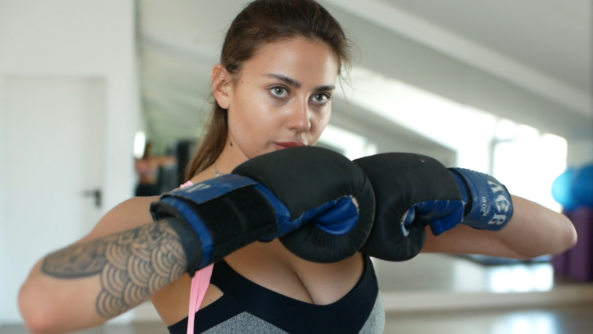 Salle de boxe