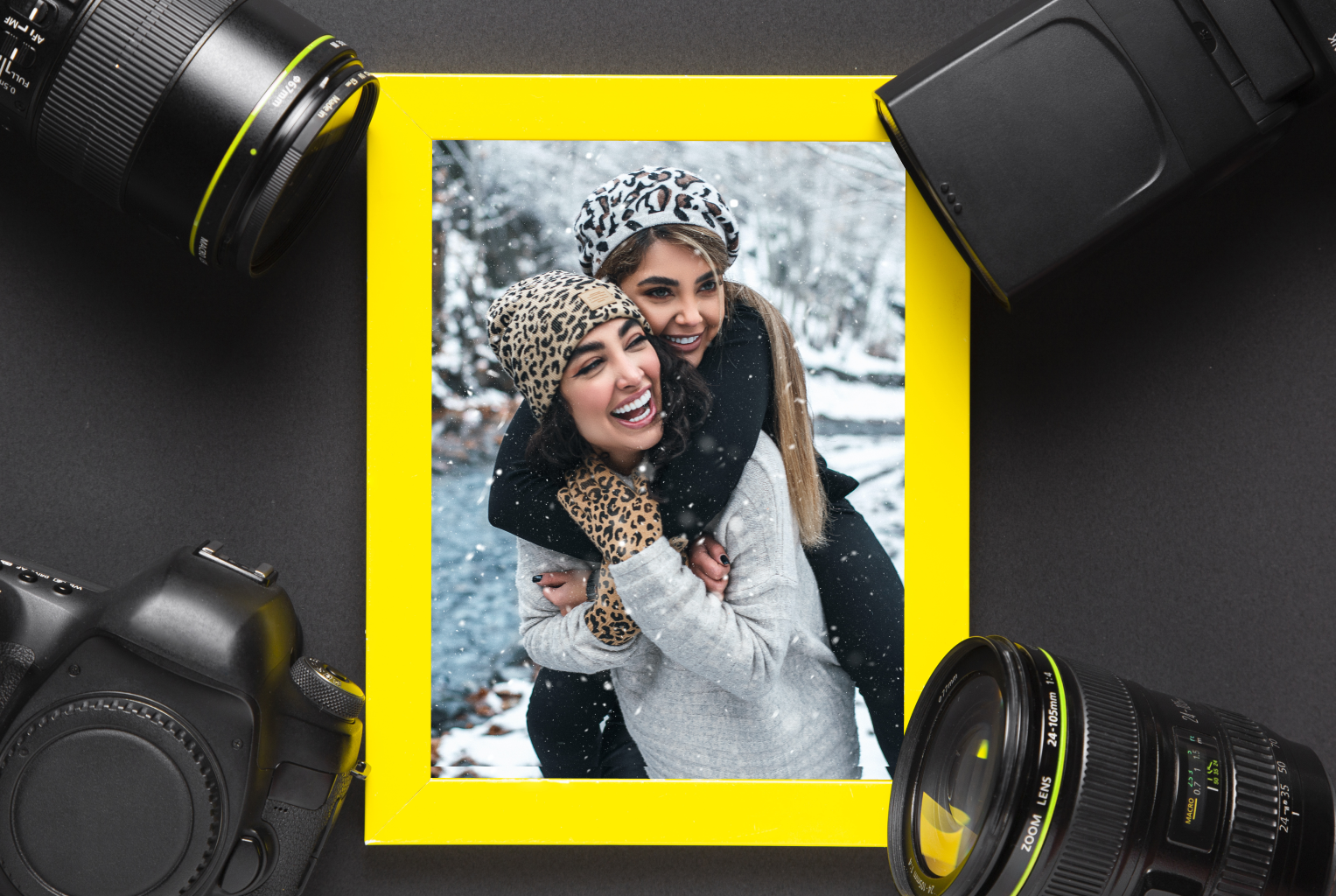 Dicas para belas fotos na neve